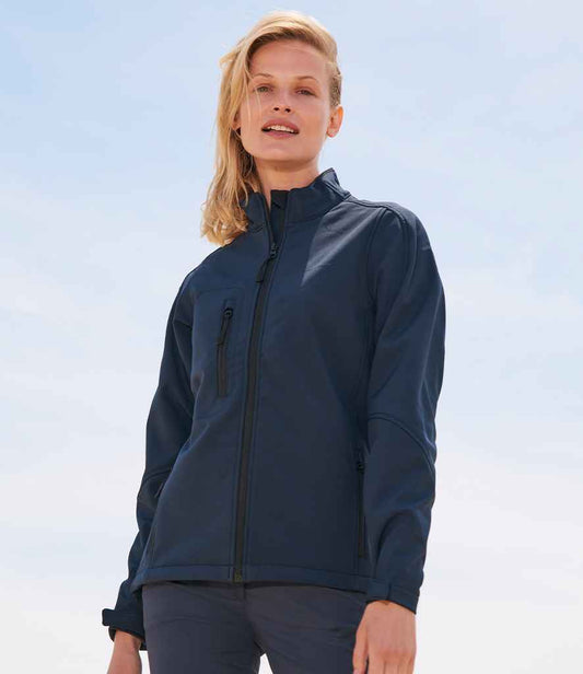 SOL'S Ladies Roxy Soft Shell Jacket | Abyss Blue