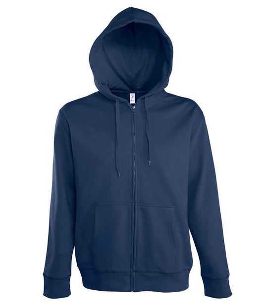 SOL'S Seven Zip Hooded Sweatshirt | French Navy