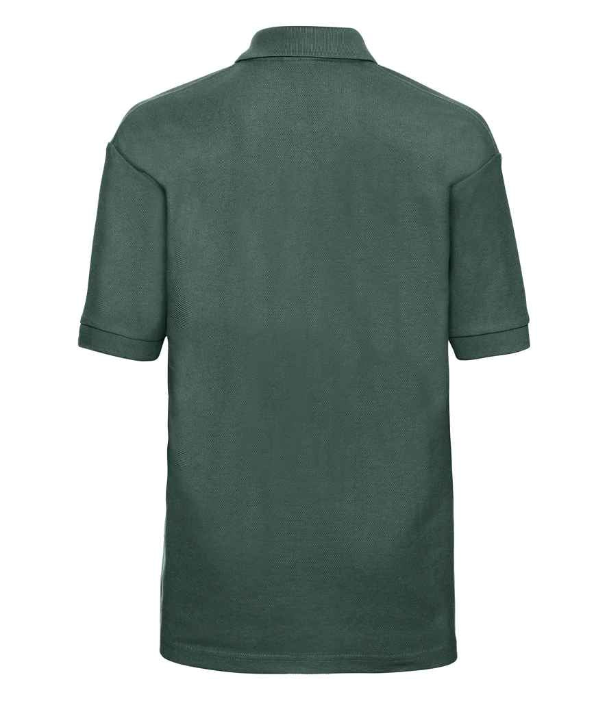 Russell Schoolgear Kids Poly/Cotton Piqué Polo Shirt | Bottle Green