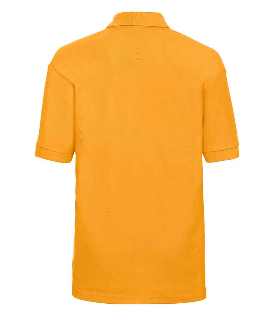 Russell Schoolgear Kids Poly/Cotton Piqué Polo Shirt | Gold
