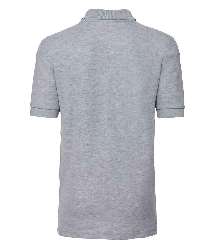 Russell Schoolgear Kids Poly/Cotton Piqué Polo Shirt | Light Oxford