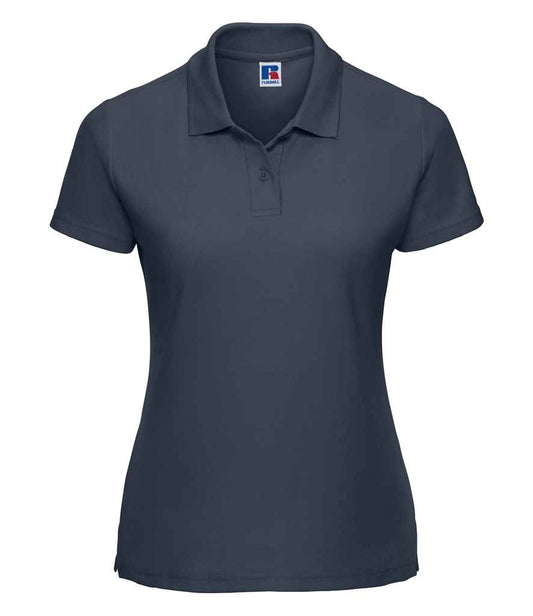Russell Ladies Classic Poly/Cotton Piqué Polo Shirt | French Navy