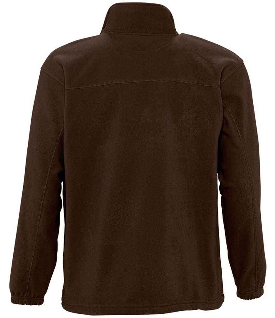 SOL'S North Fleece Jacket | Dark Chocolate