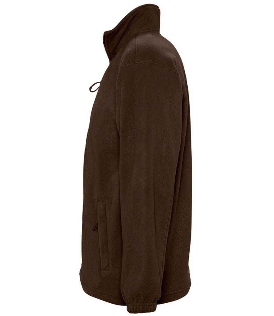 SOL'S North Fleece Jacket | Dark Chocolate
