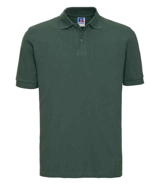 Russell Classic Cotton Piqué Polo Shirt | Bottle Green