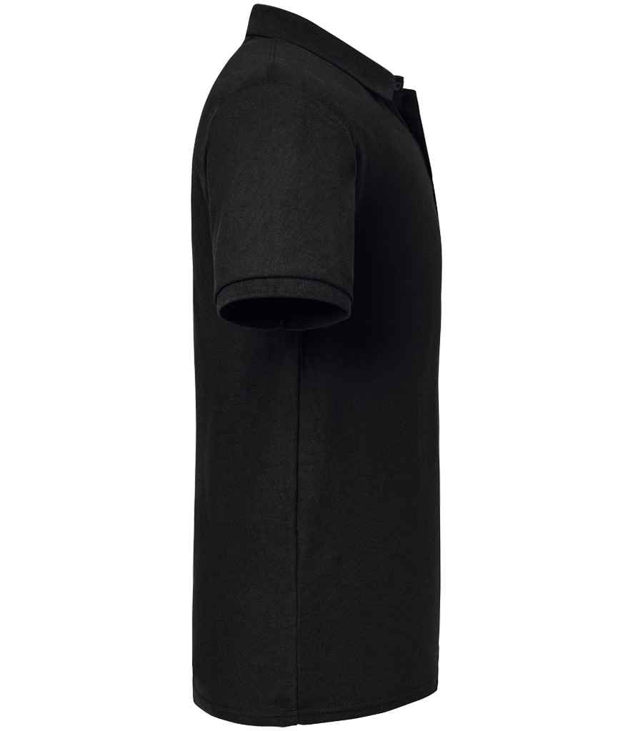 Russell Authentic Eco Piqué Polo Shirt | Black