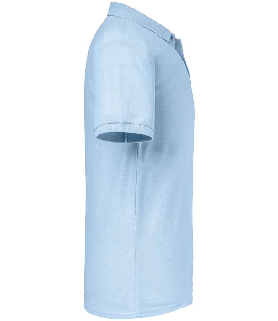 Russell Authentic Eco Piqué Polo Shirt | Sky Blue
