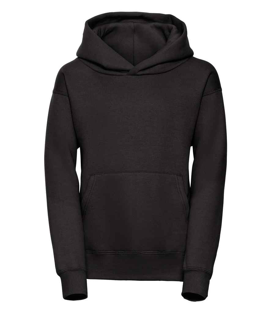Russell Schoolgear Kids Hooded Sweatshirt | Black