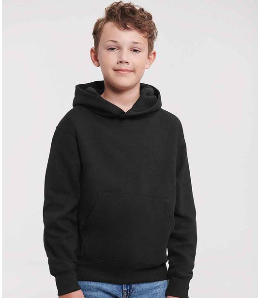 Russell Schoolgear Kids Hooded Sweatshirt | Black