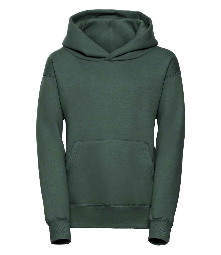 Russell Schoolgear Kids Hooded Sweatshirt | Bottle Green