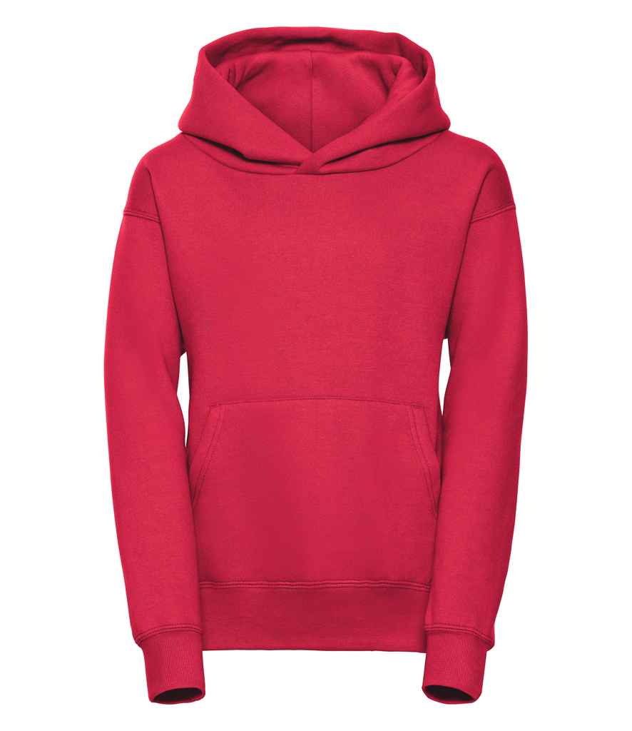 Russell Schoolgear Kids Hooded Sweatshirt | Classic Red