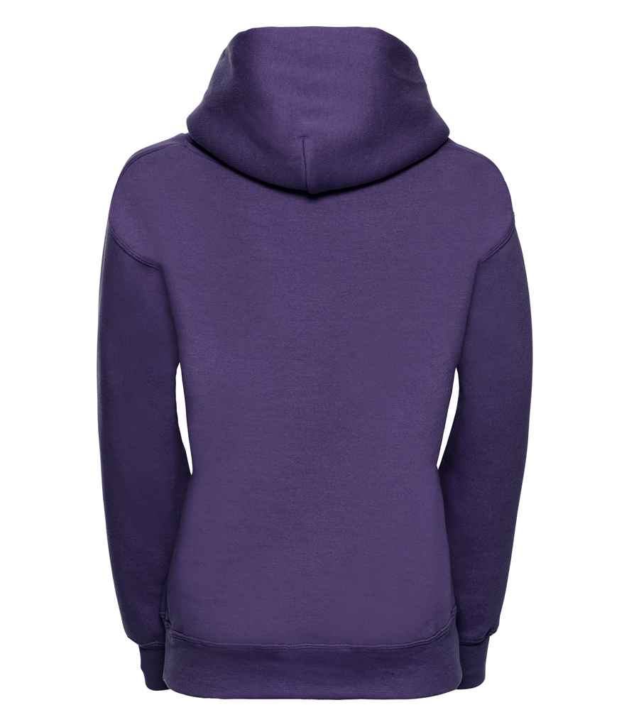 Russell Schoolgear Kids Hooded Sweatshirt | Purple