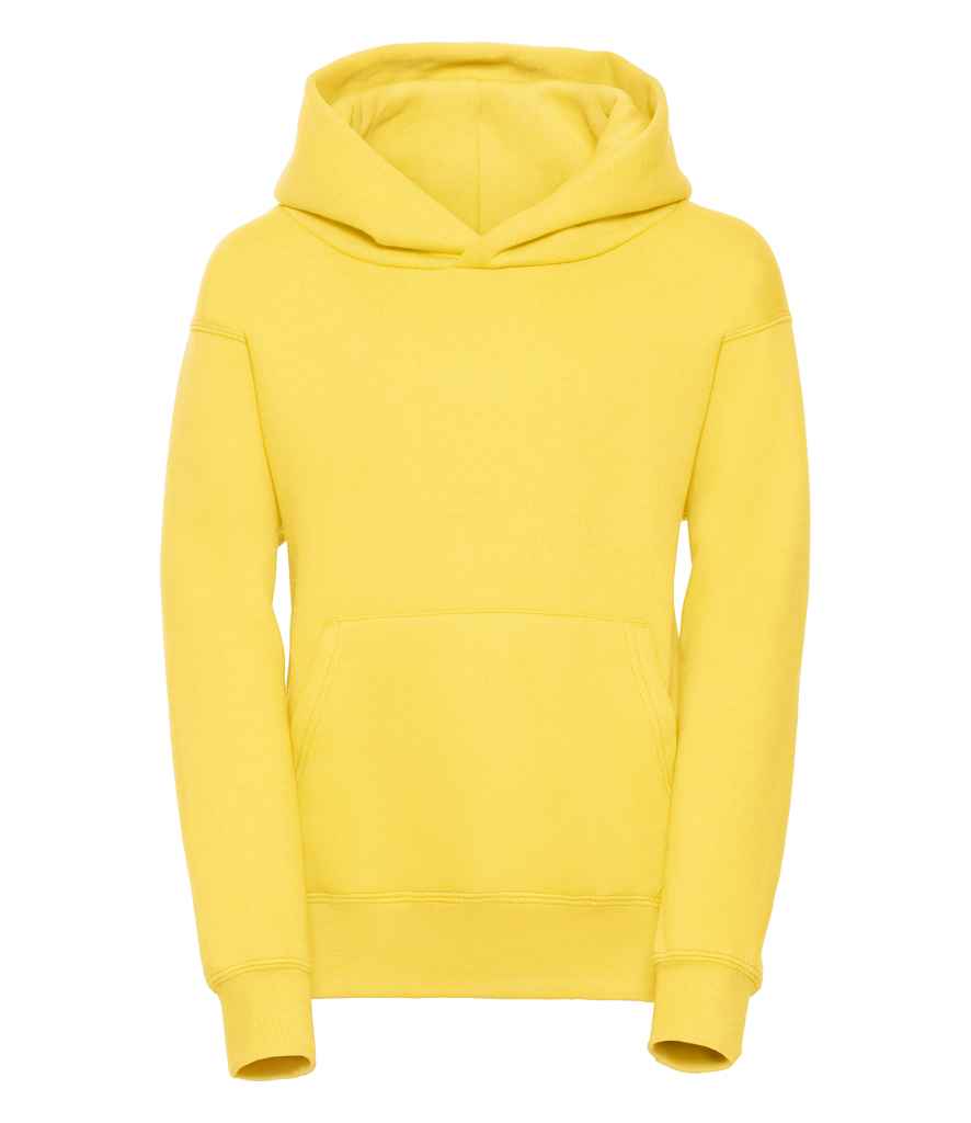 Russell Schoolgear Kids Hooded Sweatshirt | Yellow