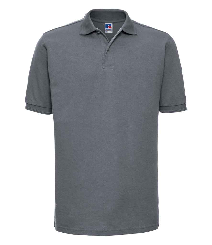 Russell Hardwearing Poly/Cotton Piqué Polo Shirt | Convoy Grey