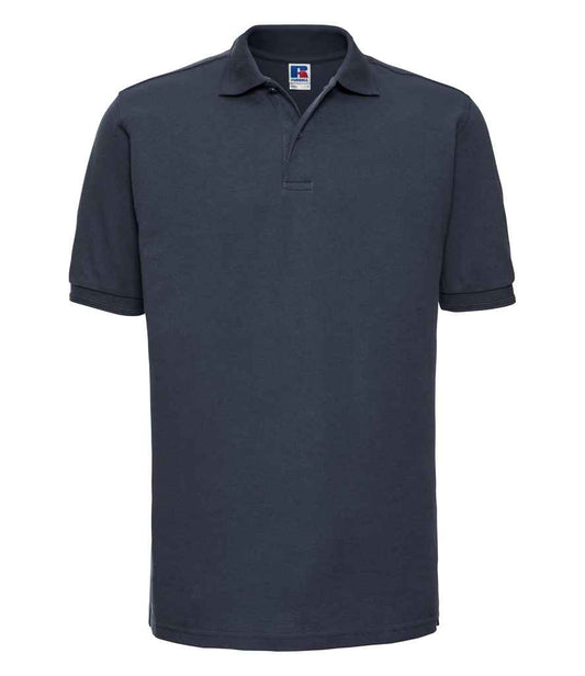 Russell Hardwearing Poly/Cotton Piqué Polo Shirt | French Navy