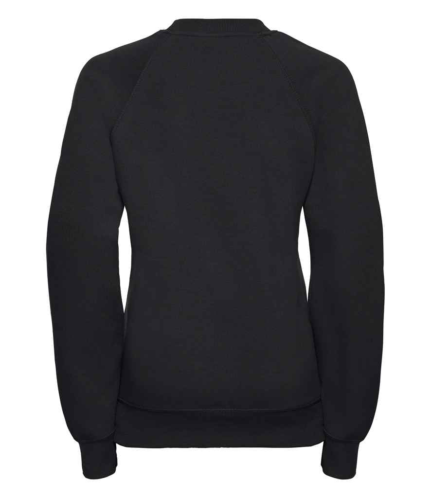 Russell Schoolgear Kids Raglan Sweatshirt | Black