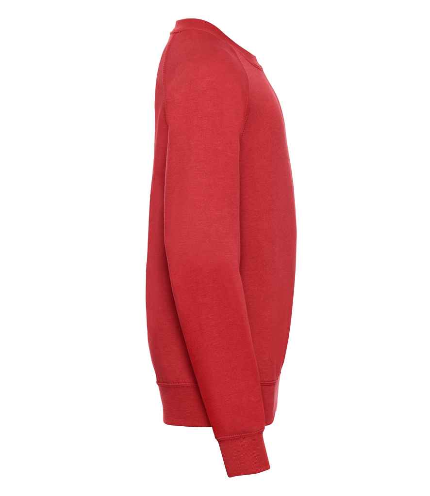 Russell Schoolgear Kids Raglan Sweatshirt | Bright Red