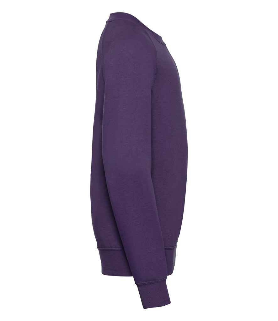 Russell Schoolgear Kids Raglan Sweatshirt | Purple