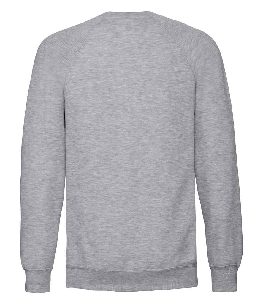 Russell Raglan Sweatshirt | Light Oxford
