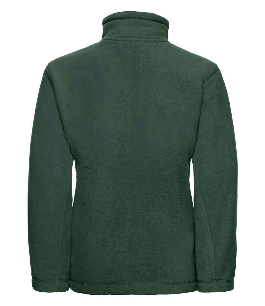 Russell Schoolgear Kids Outdoor Fleece Jacket | Bottle Green