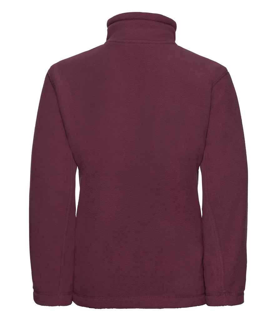 Russell Schoolgear Kids Outdoor Fleece Jacket | Burgundy