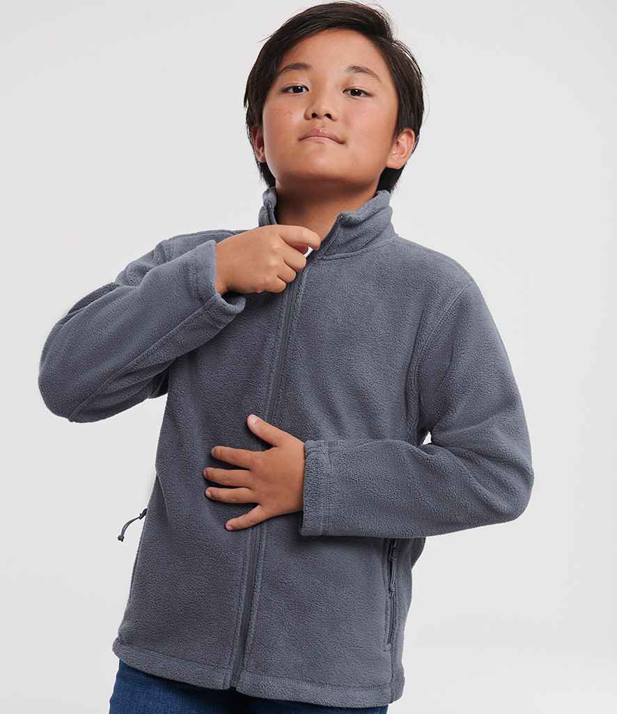 Russell Schoolgear Kids Outdoor Fleece Jacket | Convoy Grey
