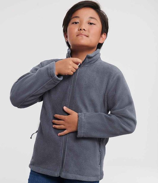 Russell Schoolgear Kids Outdoor Fleece Jacket | Convoy Grey