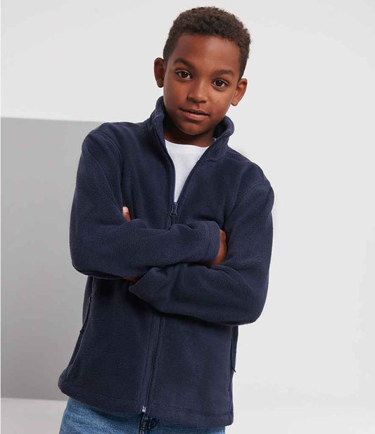 Russell Schoolgear Kids Outdoor Fleece Jacket | French Navy