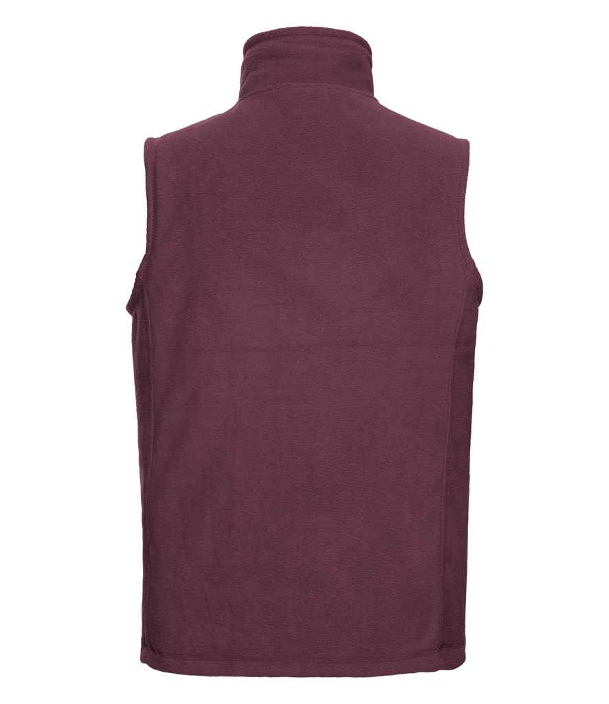 Russell Outdoor Fleece Gilet | Burgundy