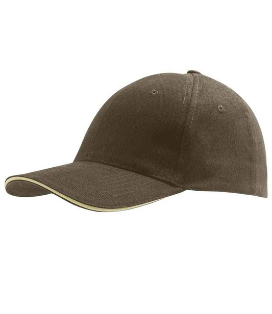 SOL'S Buffalo Cap | Army/Beige