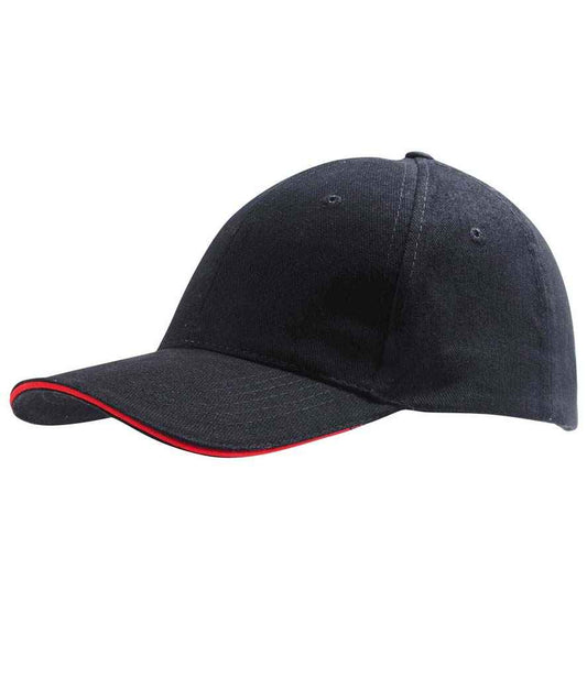 SOL'S Buffalo Cap | Black/Red