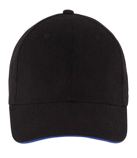 SOL'S Buffalo Cap | Black/Royal Blue