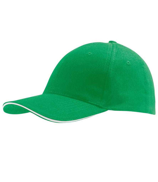 SOL'S Buffalo Cap | Kelly Green/White