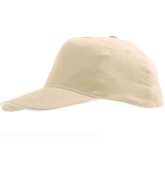SOL'S Sunny Cap | Beige/White