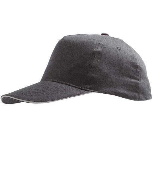 SOL'S Sunny Cap | Dark Grey/Light Grey