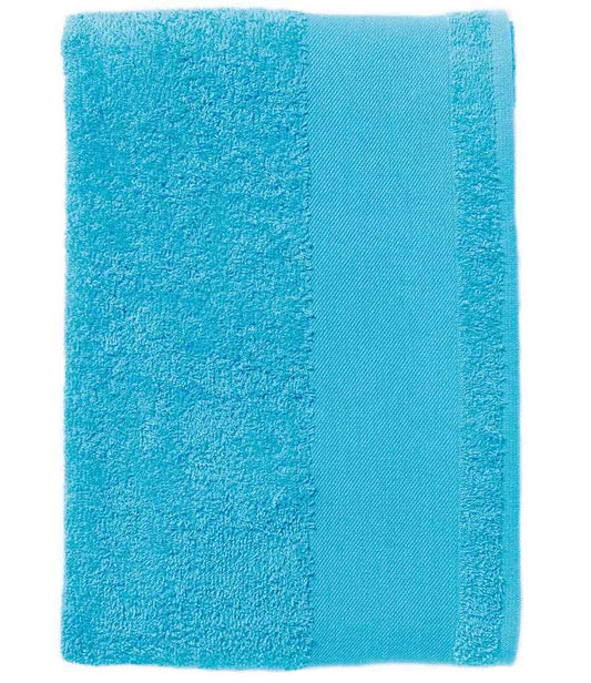 SOL'S Island 50 Hand Towel | Turquoise Blue