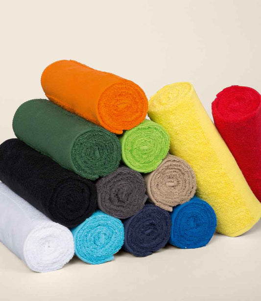 SOL'S Island 30 Guest Towel | Black