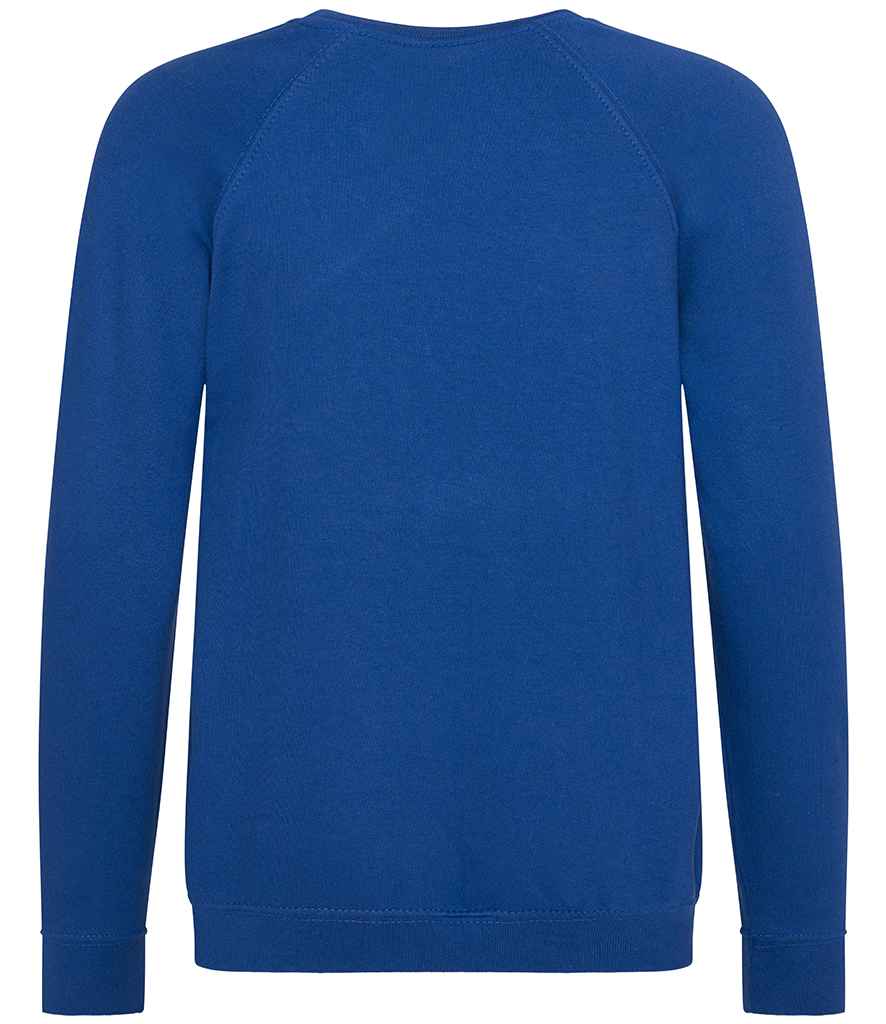 AWDis Academy Kids Raglan Sweatshirt | Deep Royal