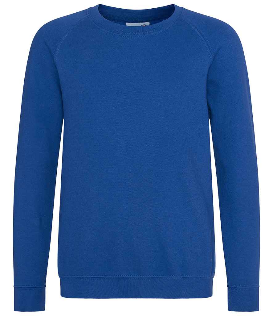 AWDis Academy Kids Raglan Sweatshirt | Deep Royal