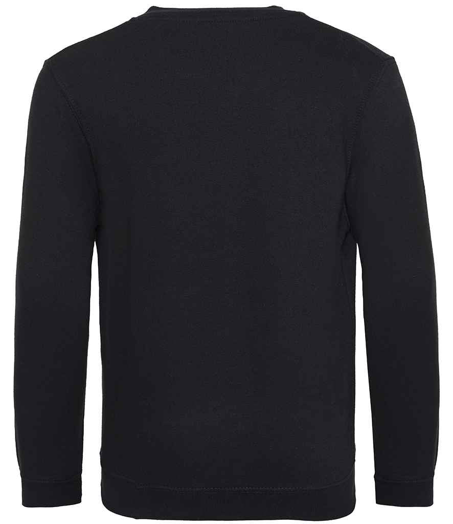 AWDis Academy Kids V Neck Sweatshirt | Black