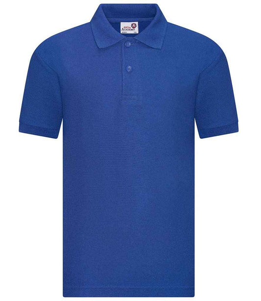 AWDis Academy Kids Piqué Polo Shirt | Royal Blue