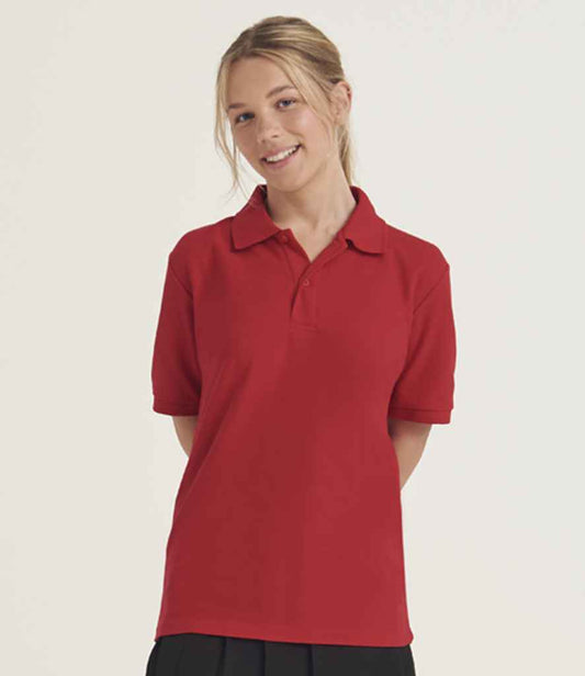 AWDis Academy Senior Piqué Polo Shirt | Red