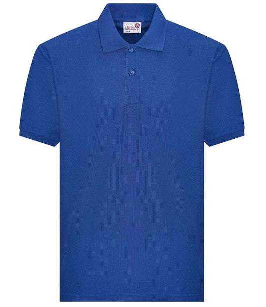 AWDis Academy Senior Piqué Polo Shirt | Royal Blue