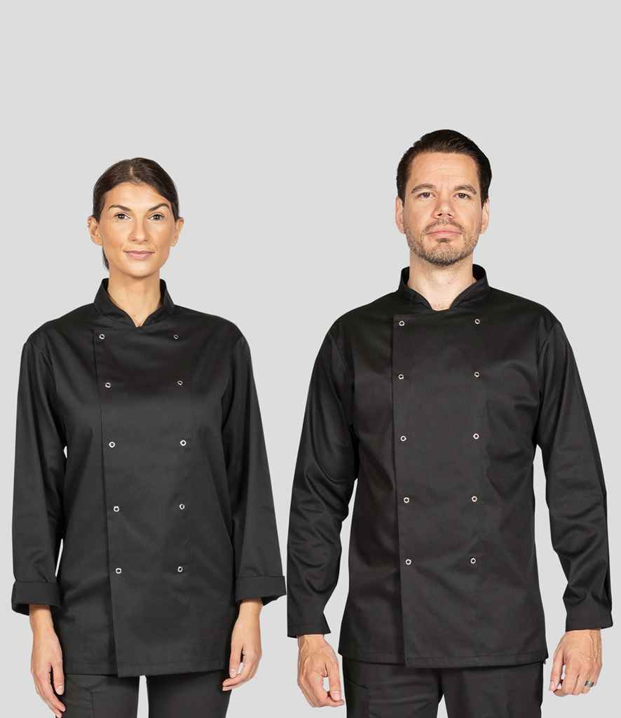 Dennys Long Sleeve Chef's Jacket | Black