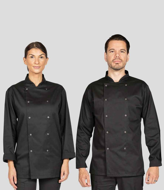 Dennys Long Sleeve Chef's Jacket | Black