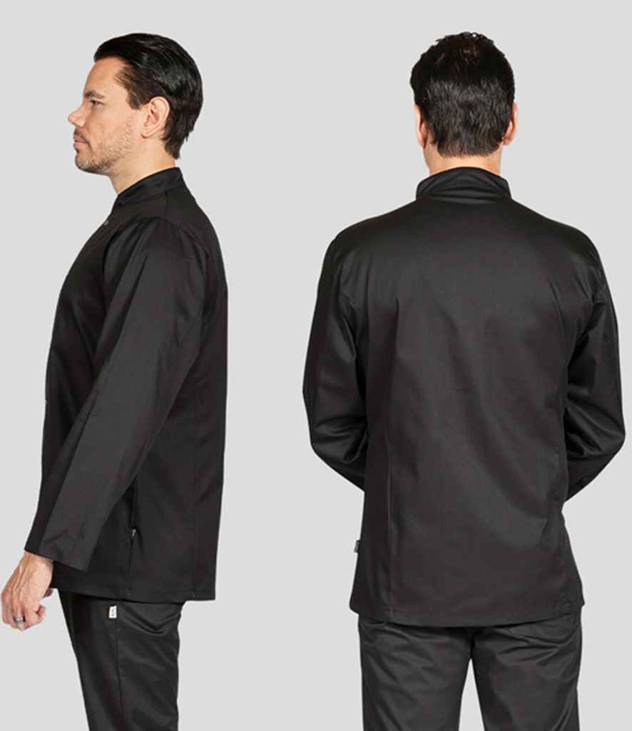 Dennys Long Sleeve Chef's Jacket | Black