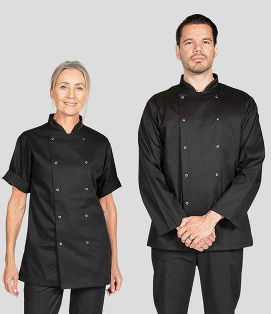 Dennys Short Sleeve Chef's Jacket | Black