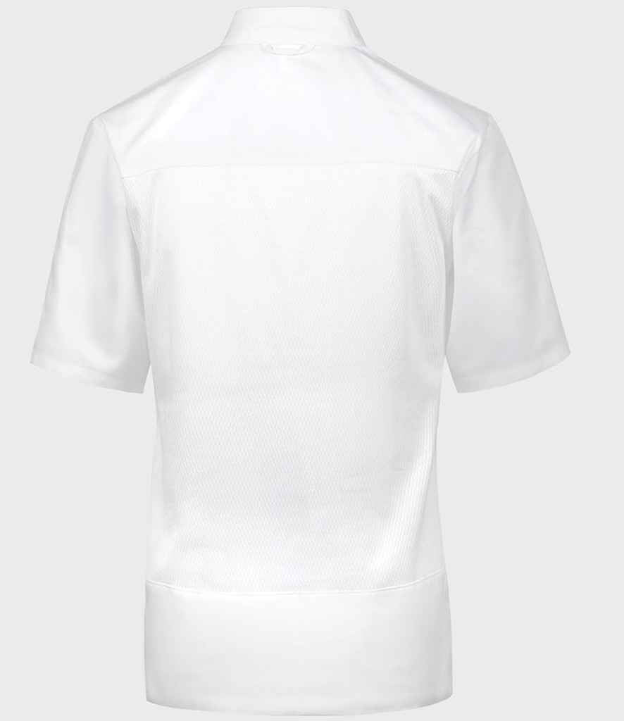 Dennys Short Sleeve Chef's Jacket | White