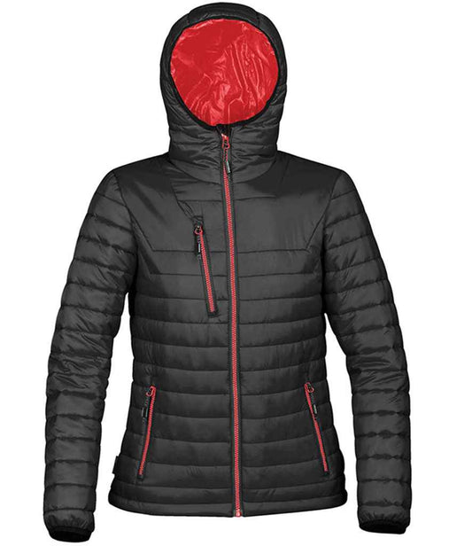 Stormtech Ladies Gravity Thermal Jacket | Black/True Red