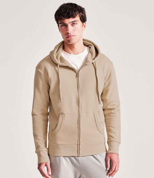 Anthem Organic Full Zip Hoodie | Desert Sand
